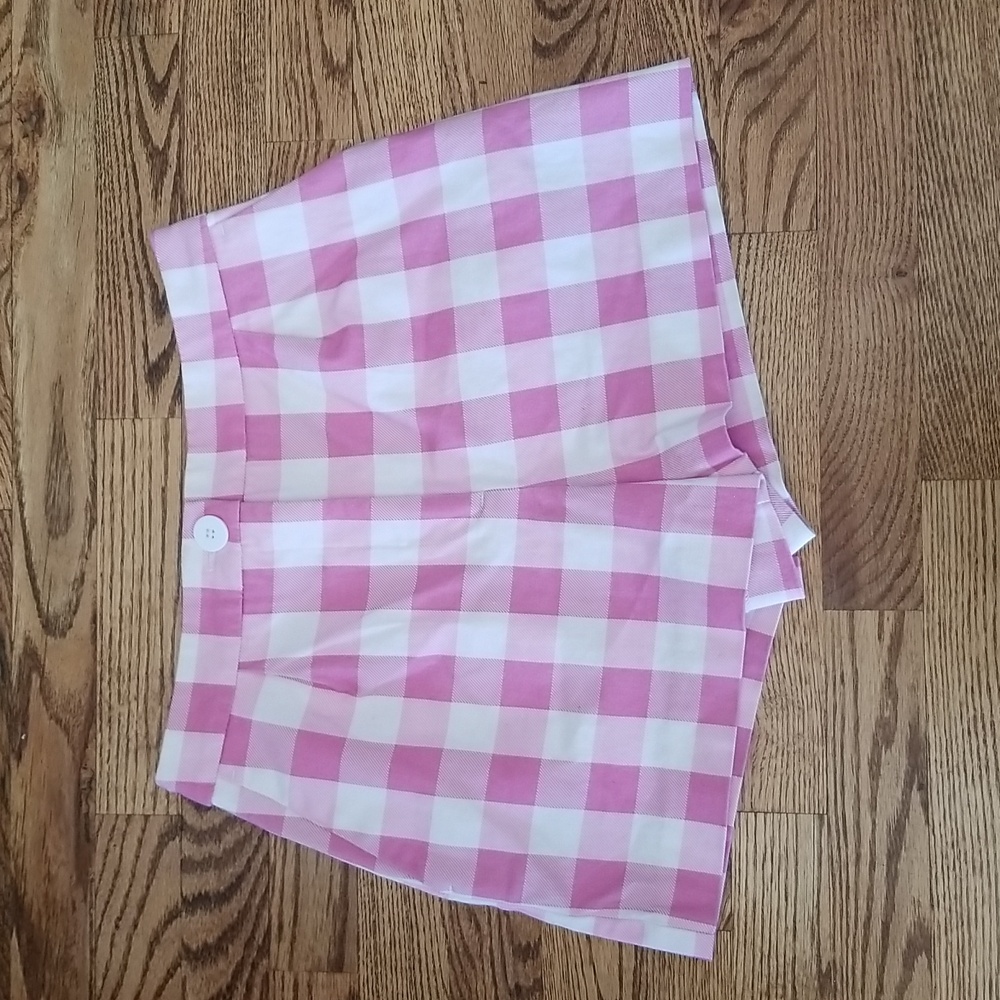 (M) ZARA Plaid Gingham High Rise Mini Girlhoodcore Cottagecore Pastel Checks